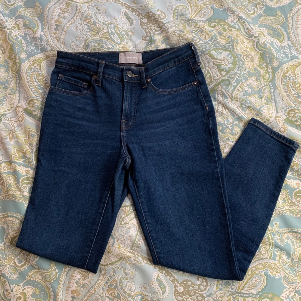 Everlane Mid-Rise Skinny Jeans, Size 26 Ankle